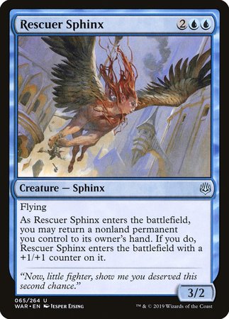 Rescuer Sphinx [War of the Spark] | Fandemonia Ltd