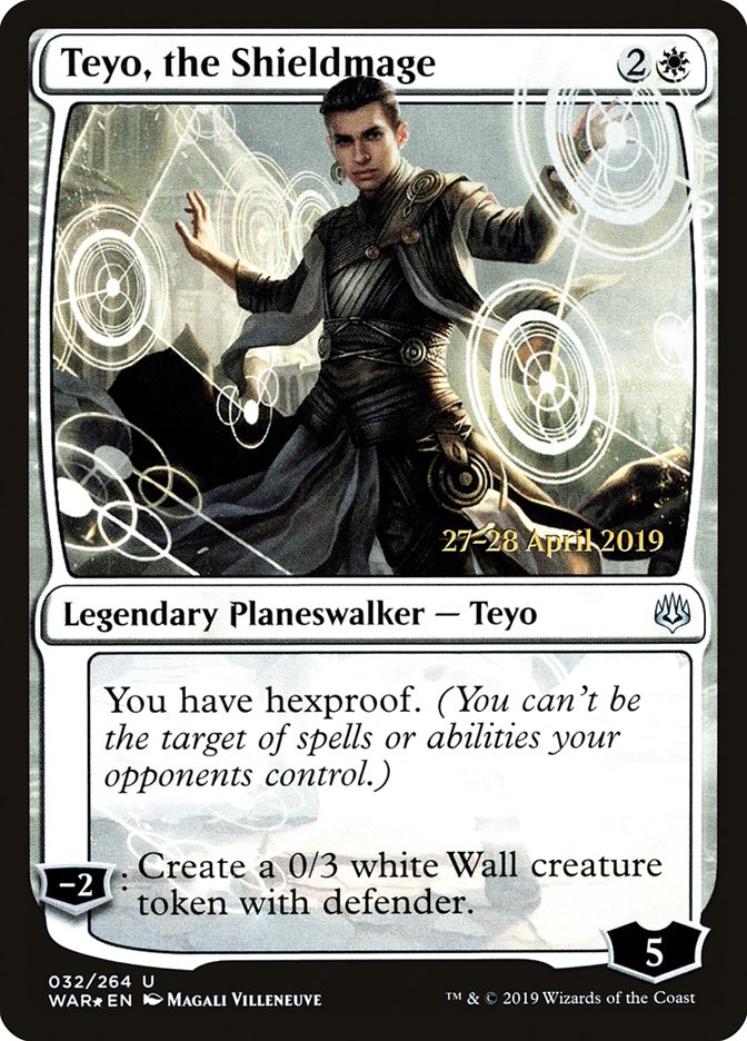 Teyo, the Shieldmage  [War of the Spark Prerelease Promos] | Fandemonia Ltd