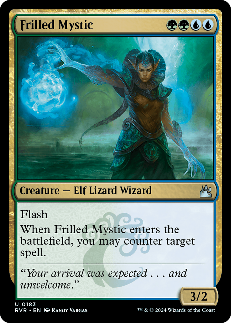 Frilled Mystic [Ravnica Remastered] | Fandemonia Ltd