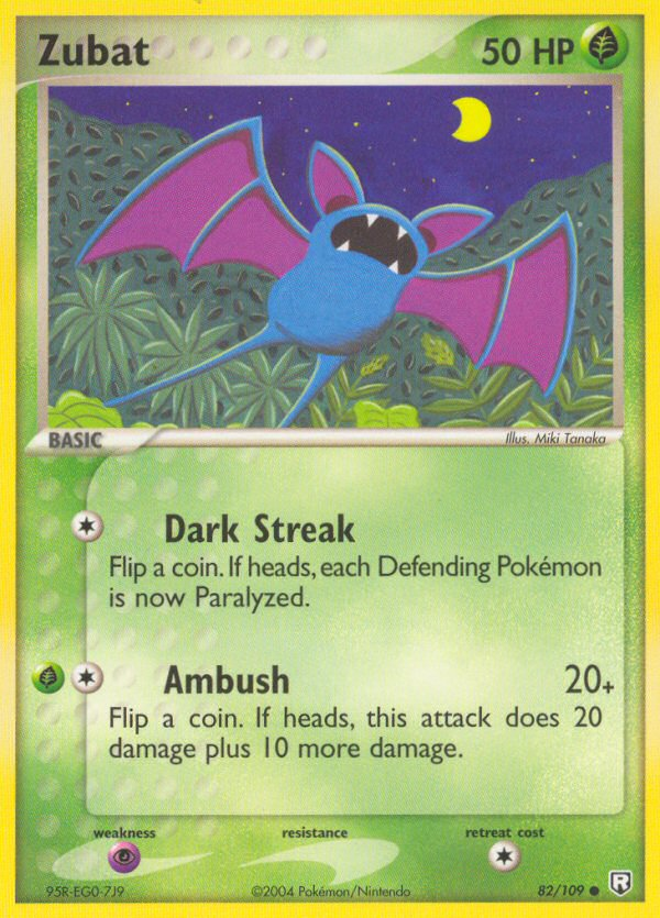 Zubat (82/109) [EX: Team Rocket Returns] | Fandemonia Ltd