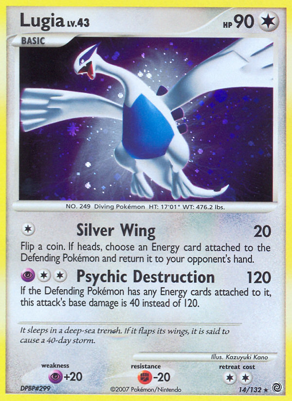 Lugia (14/132) [Diamond & Pearl: Secret Wonders] | Fandemonia Ltd