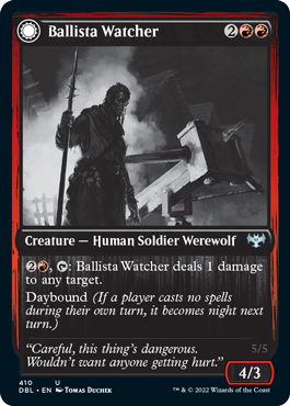 Ballista Watcher // Ballista Wielder [Innistrad: Double Feature] | Fandemonia Ltd