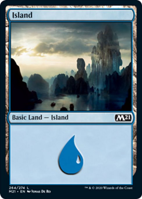 Island (264) [Core Set 2021] | Fandemonia Ltd