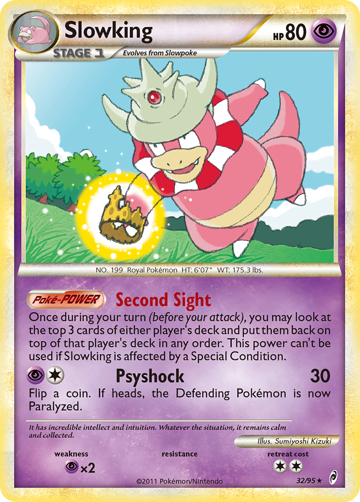 Slowking (32/95) [HeartGold & SoulSilver: Call of Legends] | Fandemonia Ltd