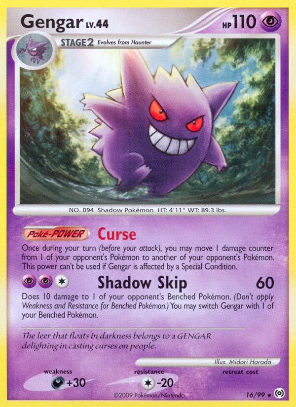 Gengar (16/99) [Platinum: Arceus] | Fandemonia Ltd