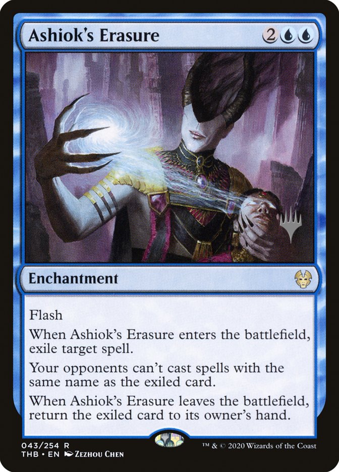 Ashiok's Erasure (Promo Pack) [Theros Beyond Death Promos] | Fandemonia Ltd