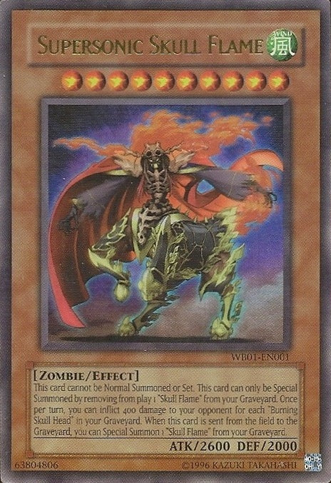 Supersonic Skull Flame [WB01-EN001] Super Rare | Fandemonia Ltd