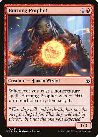 Burning Prophet [War of the Spark] | Fandemonia Ltd