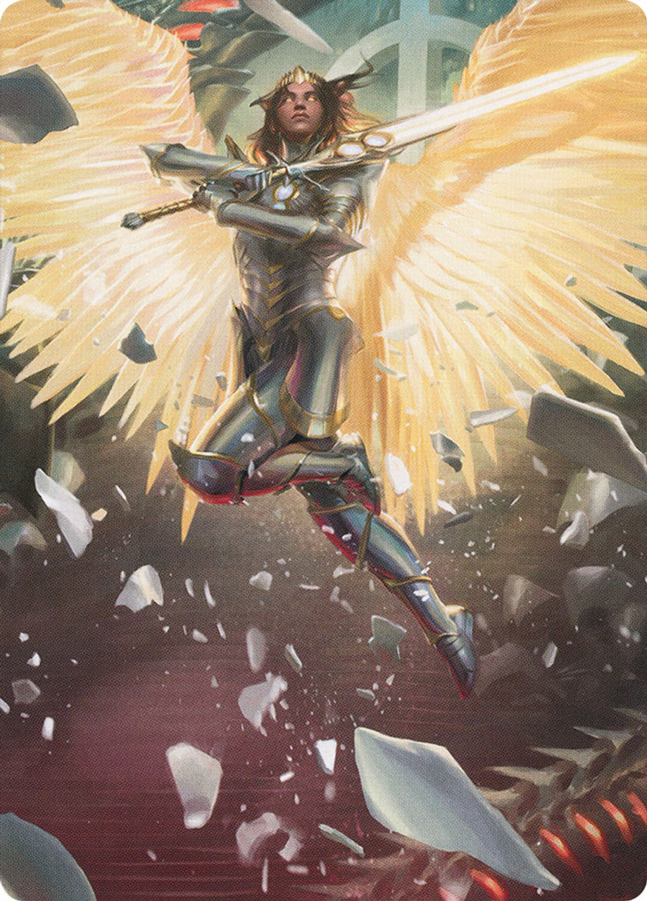 Archangel Elspeth Art Card [March of the Machine Art Series] | Fandemonia Ltd