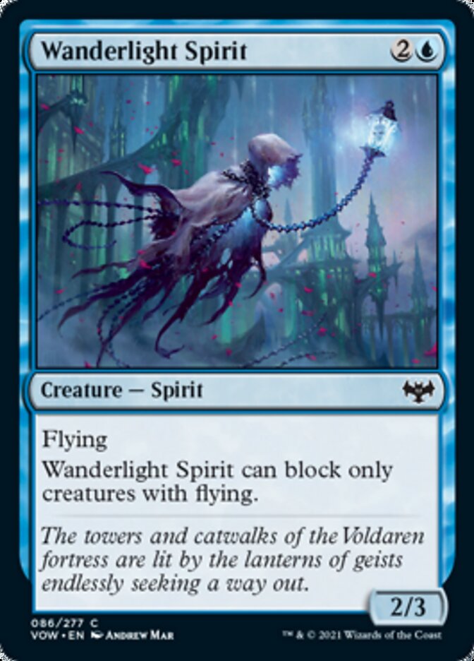 Wanderlight Spirit [Innistrad: Crimson Vow] | Fandemonia Ltd