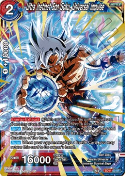 Ultra Instinct Son Goku, Universal Impulse (Starter Deck - Instinct Surpassed) (SD11-03) [Universal Onslaught] | Fandemonia Ltd