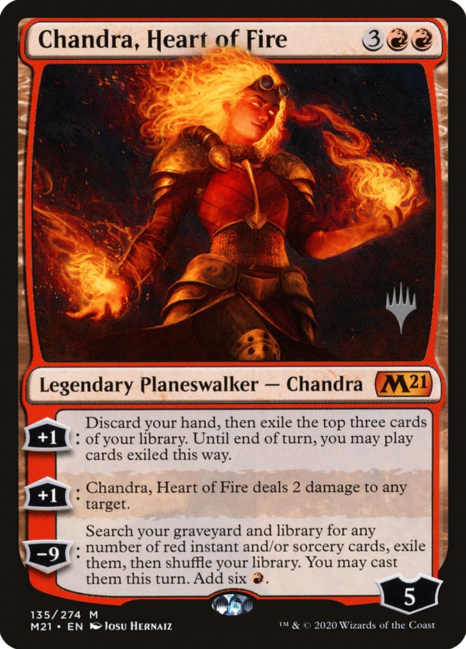 Chandra, Heart of Fire (Promo Pack) [Core Set 2021 Promos] | Fandemonia Ltd