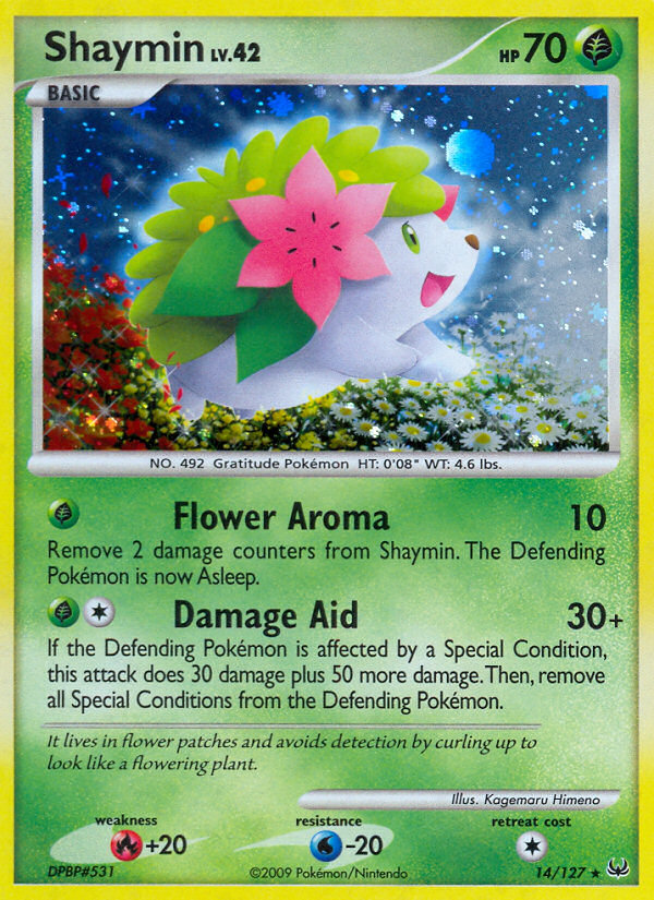 Shaymin (14/127) [Platinum: Base Set] | Fandemonia Ltd