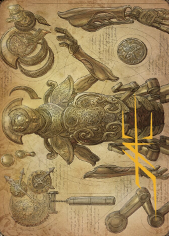 Foundry Inspector Art Card (Gold-Stamped Signature) [The Brothers' War Art Series] | Fandemonia Ltd