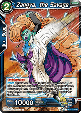 Zangya, the Savage (Rare) [BT13-051] | Fandemonia Ltd