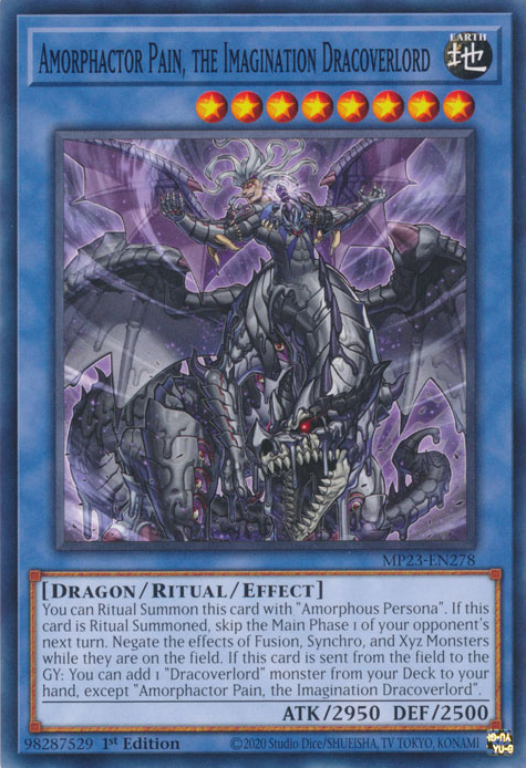 Amorphactor Pain, the Imagination Dracoverlord [MP23-EN278] Common | Fandemonia Ltd