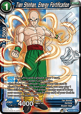 Tien Shinhan, Energy Fortification (Common) [BT13-045] | Fandemonia Ltd