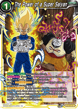 The Power of a Super Saiyan (Super Rare) [BT13-120] | Fandemonia Ltd