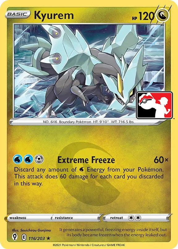 Kyurem (116/203) [Prize Pack Series One] | Fandemonia Ltd