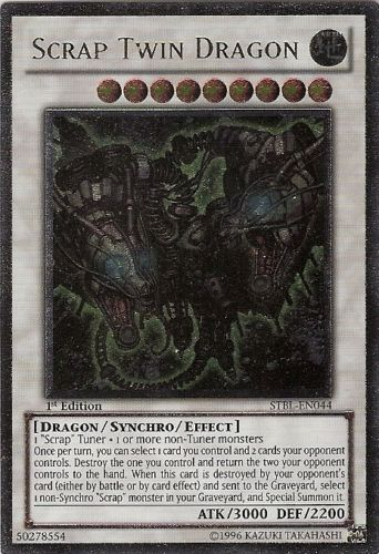 Scrap Twin Dragon [STBL-EN044] Ultimate Rare | Fandemonia Ltd