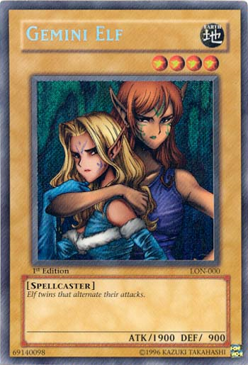 Gemini Elf [LON-000] Secret Rare | Fandemonia Ltd