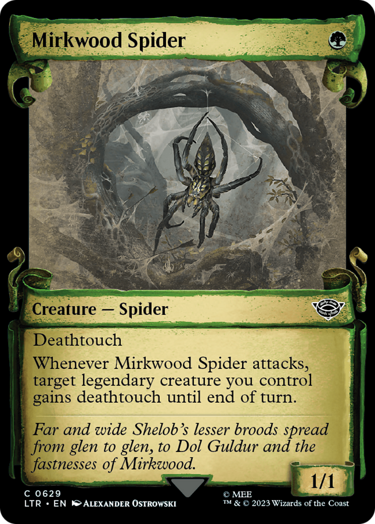 Mirkwood Spider [The Lord of the Rings: Tales of Middle-Earth Showcase Scrolls] | Fandemonia Ltd