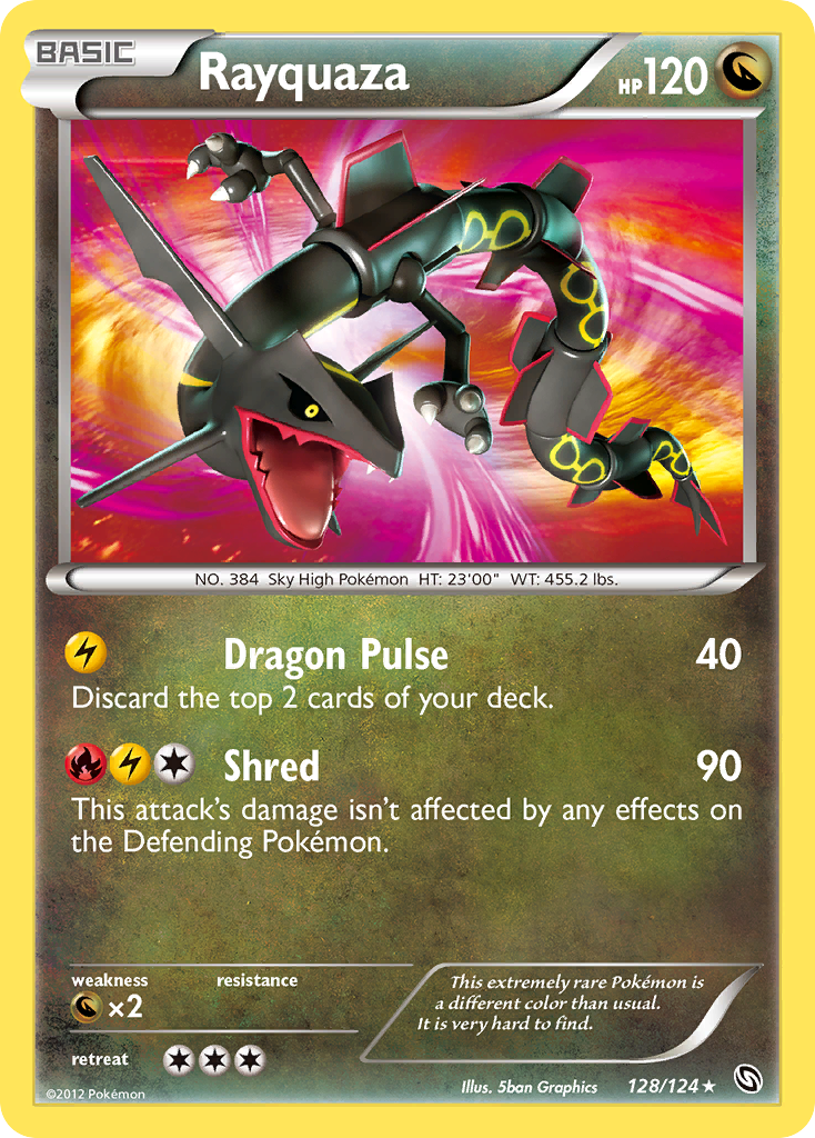 Rayquaza (128/124) [Black & White: Dragons Exalted] | Fandemonia Ltd