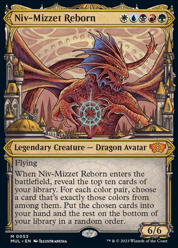 Niv-Mizzet Reborn [Multiverse Legends] | Fandemonia Ltd