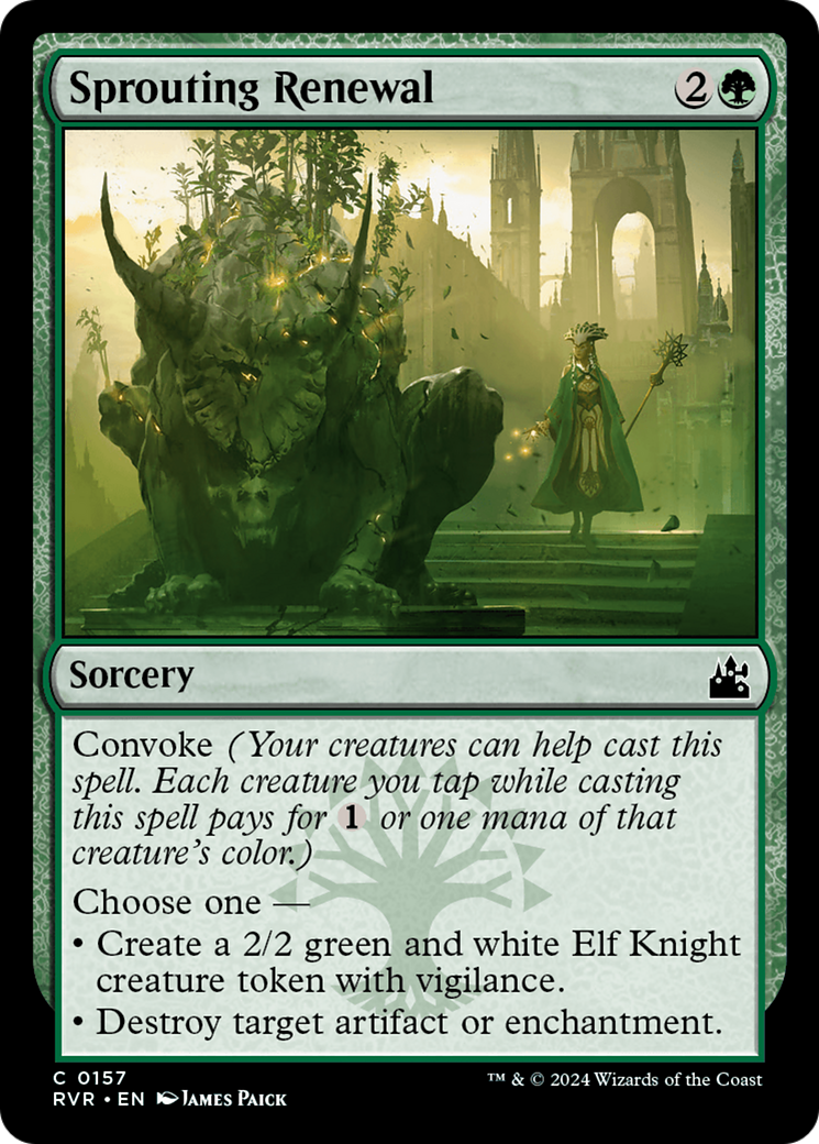 Sprouting Renewal [Ravnica Remastered] | Fandemonia Ltd