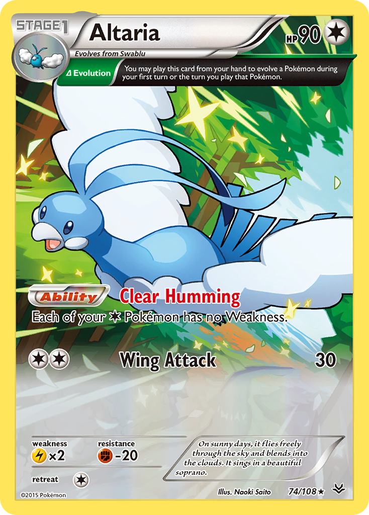 Altaria (74/108) [XY: Roaring Skies] | Fandemonia Ltd