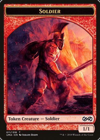 Soldier Token [Ultimate Masters Tokens] | Fandemonia Ltd