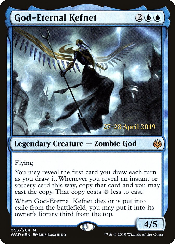 God-Eternal Kefnet  [War of the Spark Prerelease Promos] | Fandemonia Ltd