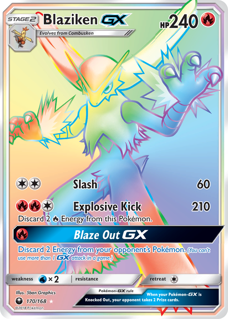 Blaziken GX (170/168) [Sun & Moon: Celestial Storm] | Fandemonia Ltd