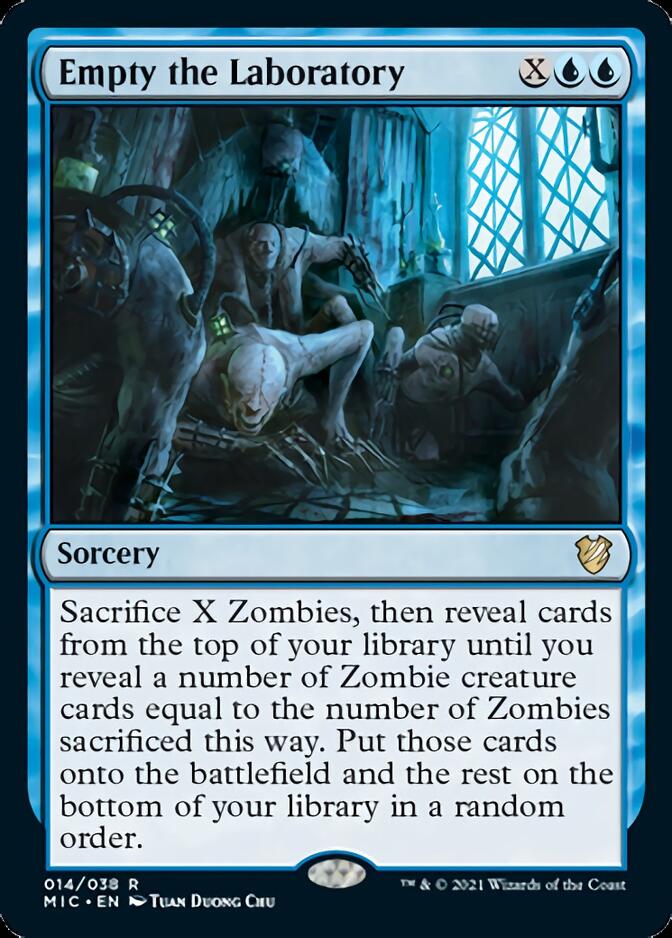 Empty the Laboratory [Innistrad: Midnight Hunt Commander] | Fandemonia Ltd