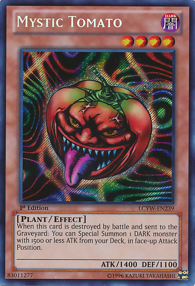 Mystic Tomato [LCYW-EN239] Secret Rare | Fandemonia Ltd