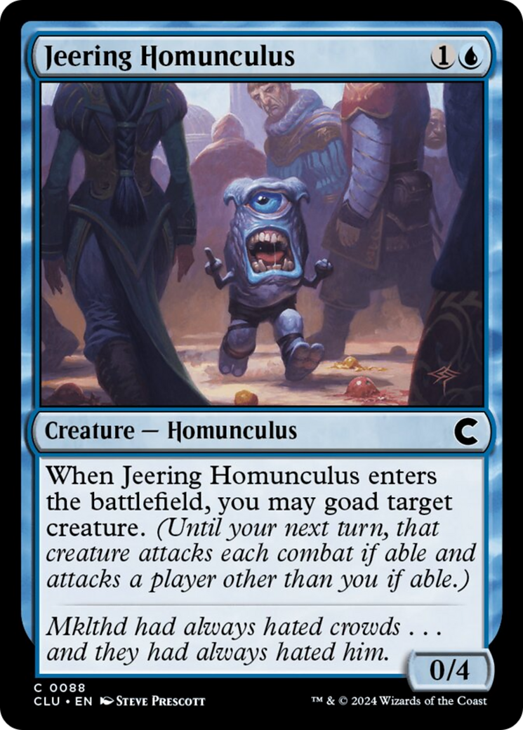 Jeering Homunculus [Ravnica: Clue Edition] | Fandemonia Ltd