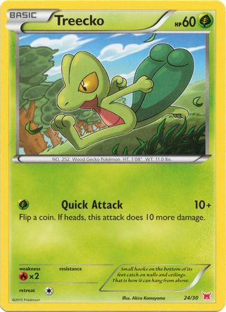 Treecko (24/30) [XY: Trainer Kit 2 - Latias] | Fandemonia Ltd