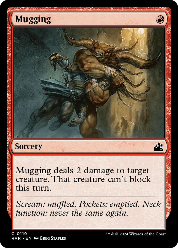 Mugging [Ravnica Remastered] | Fandemonia Ltd