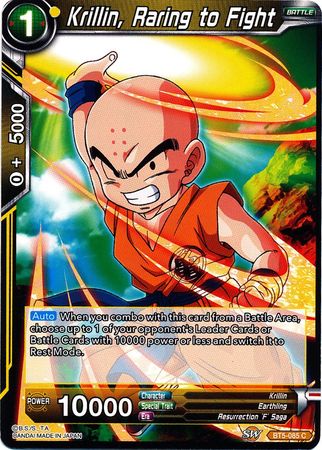 Krillin, Raring to Fight (BT5-085) [Miraculous Revival] | Fandemonia Ltd