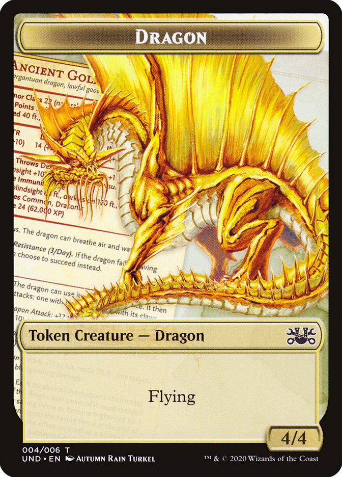 Beeble // Dragon Double-sided Token [Unsanctioned Tokens] | Fandemonia Ltd