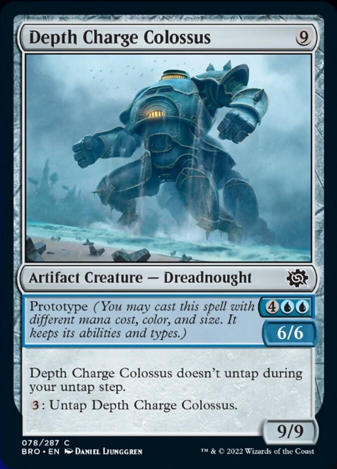 Depth Charge Colossus [The Brothers' War] | Fandemonia Ltd