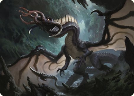 Brainstealer Dragon Art Card [Commander Legends: Battle for Baldur's Gate Art Series] | Fandemonia Ltd