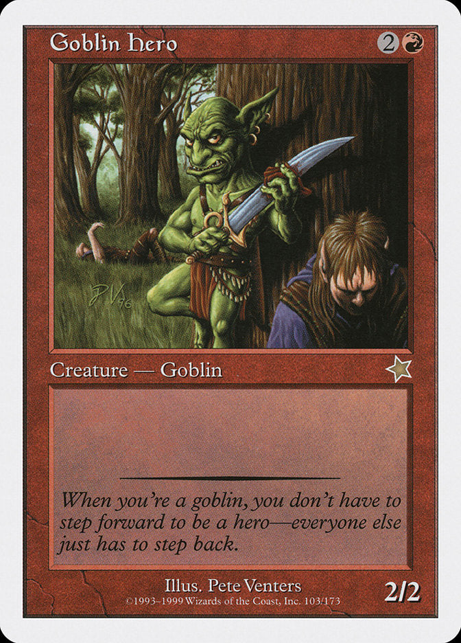 Goblin Hero [Starter 1999] | Fandemonia Ltd