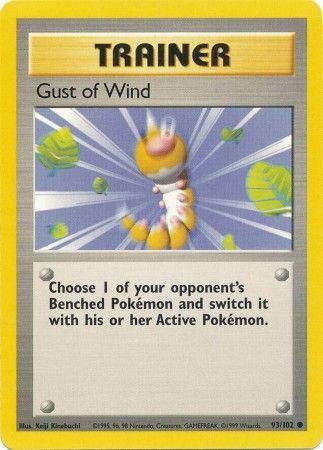 Gust of Wind (93/102) [Base Set Unlimited] | Fandemonia Ltd