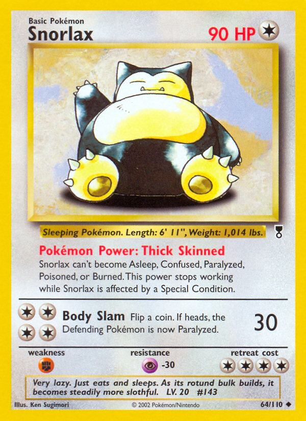 Snorlax (64/110) [Legendary Collection] | Fandemonia Ltd