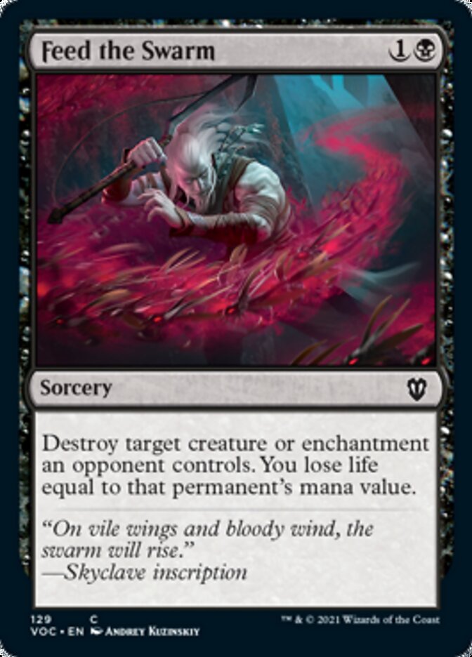 Feed the Swarm [Innistrad: Crimson Vow Commander] | Fandemonia Ltd