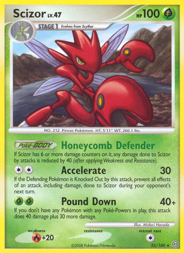 Scizor (25/100) [Diamond & Pearl: Stormfront] | Fandemonia Ltd