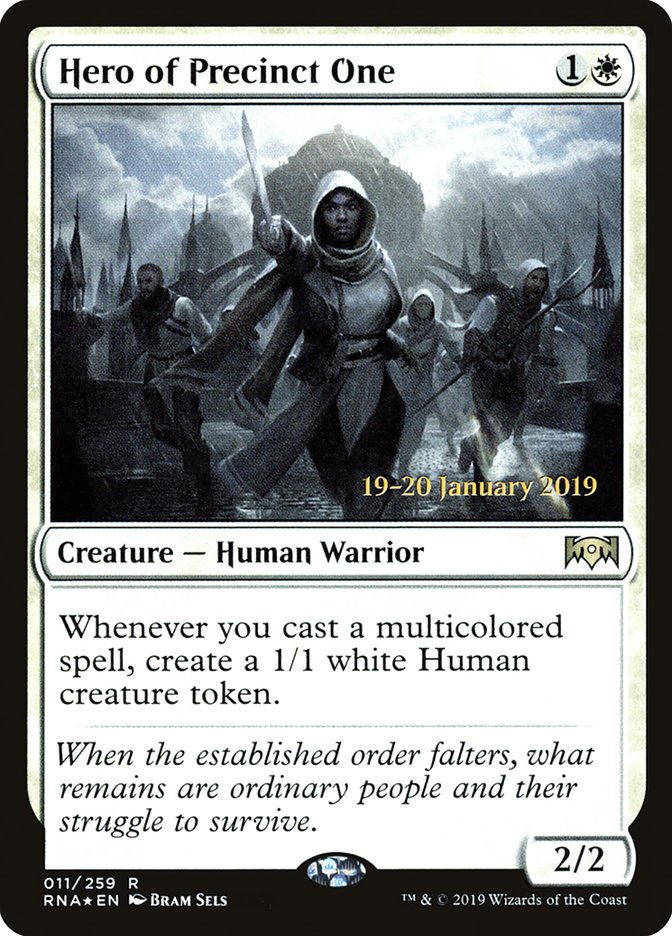 Hero of Precinct One [Ravnica Allegiance Prerelease Promos] | Fandemonia Ltd