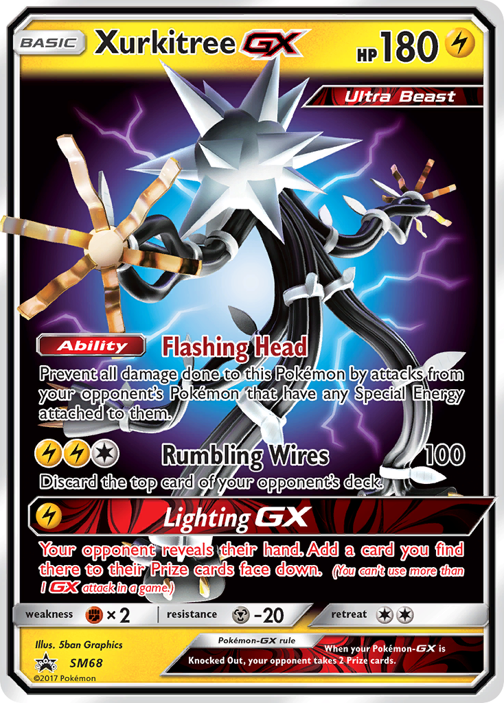 Xurkitree GX (SM68) [Sun & Moon: Black Star Promos] | Fandemonia Ltd