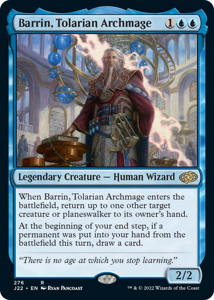 Barrin, Tolarian Archmage [Jumpstart 2022] | Fandemonia Ltd